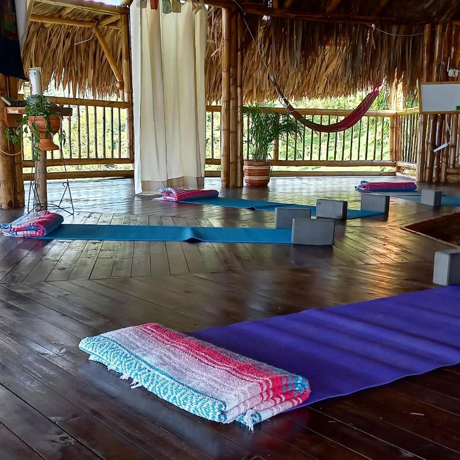 Ecohotel Soplo Del Tambo Cocorná Eksteriør bilde