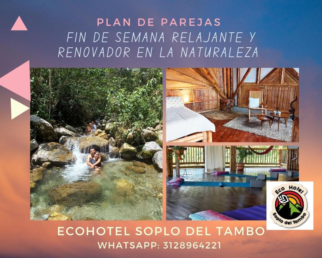 Ecohotel Soplo Del Tambo Cocorná Eksteriør bilde